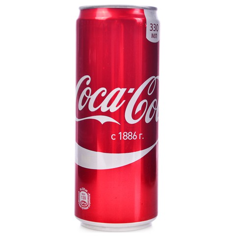 Кока-кола 0,33 л Ж/Б  (24 шт)