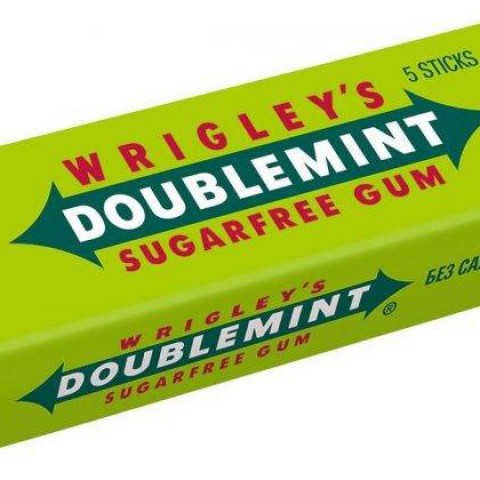 Wrigley's Doublemint жевательная резинка (20)