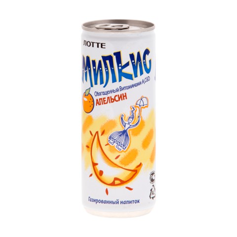 Milkis (Милкис) Апельсин 0,25 л Ж/Б (30шт)