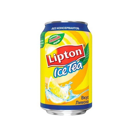 Липтон Айс ТИ Лимон 0,33 л Ж/Б (12 шт)