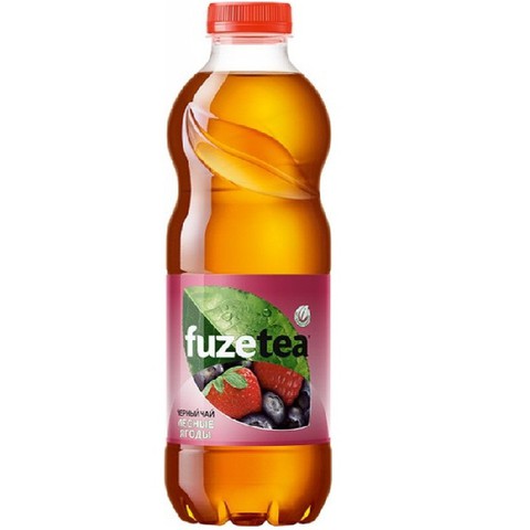 Fuze Черный чай Лесные Ягоды-Гибискус 0,5 л ПЭТ (12 шт)
