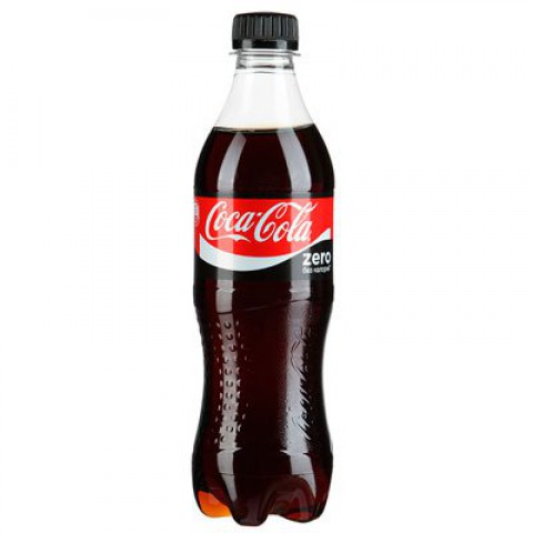 Кока-кола без сахара  0,5 л  ПЭТ (24 шт)