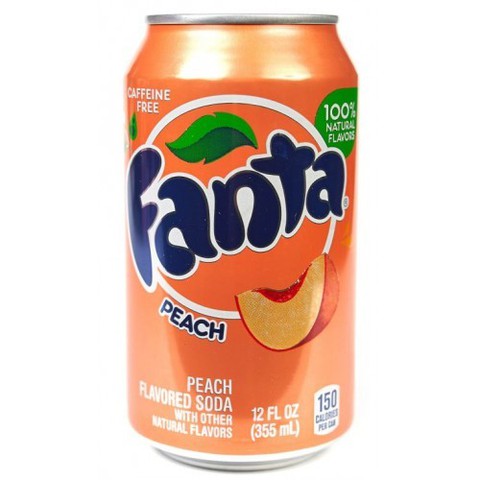 Fanta Peach (Персик)  0.355 л Ж/Б (12 шт)