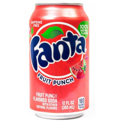 Fanta Fruit punch (Фруктовый пунш) 0.355 л Ж/Б (12 шт)
