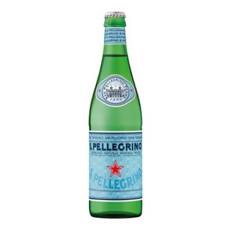 Вода газированная S.Pellegrino 0,5 л стекло (24 шт)