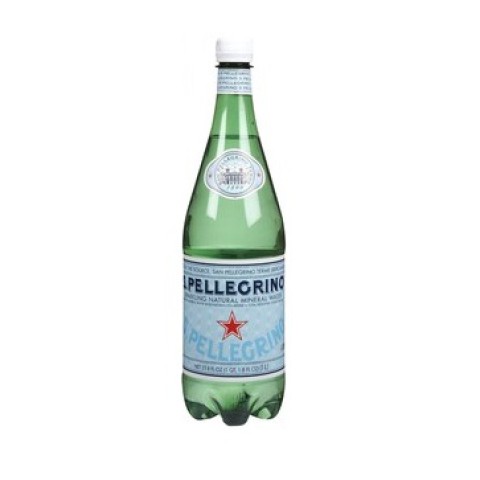 Вода газированная S.Pellegrino 1,0 л ПЭТ (6 шт)