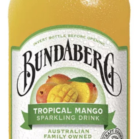 Bundaberg Tropical Mango Манго 0,375 л СТЕКЛО (12 шт)