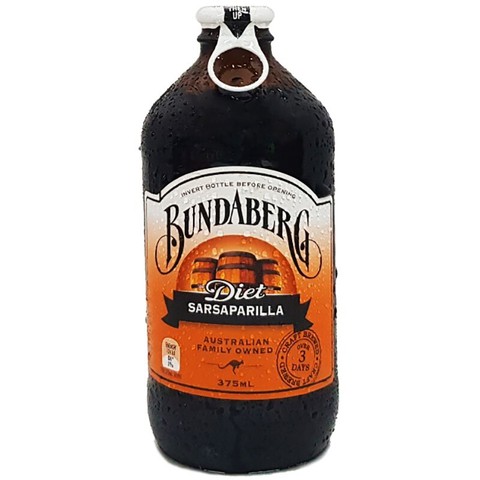 Bundaberg Sarsaparilla Diet Сарсапарилла 0,375л СТЕКЛО (12 )