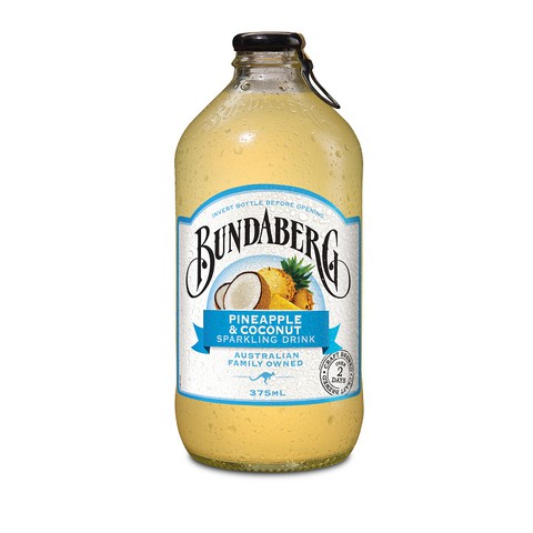 Bundaberg Pineapple Coconut Ананас Кокос 0,375л СТЕКЛО (12 шт)